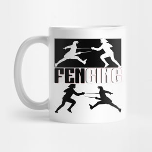 fencing sport Mug
